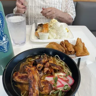BBQ Chicken Saimin