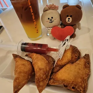 Bloody Crab Rangoons