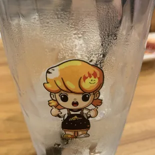 Cute logo on their cups for
