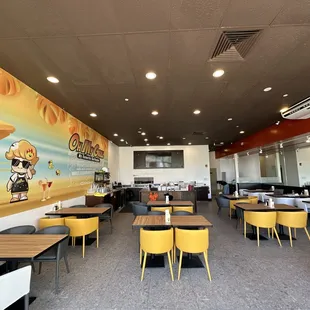 interior, sushi and sashimi