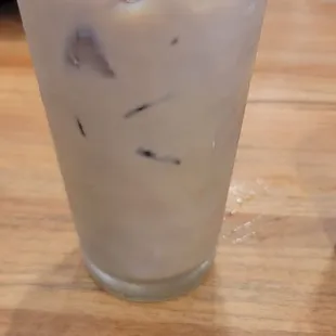 Hazelnut ice coffee float (this was the best of all the drinks but again the ice cream had a very icy texture)