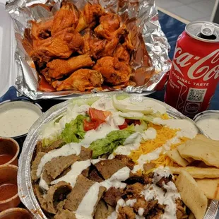 Mixed Platter / Buffalo Wings