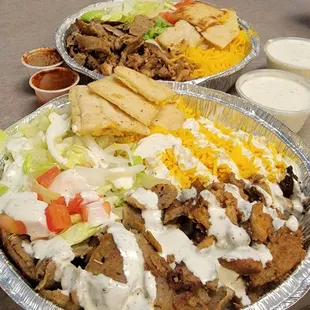 Mixed Platter (Lamb + Chicken)