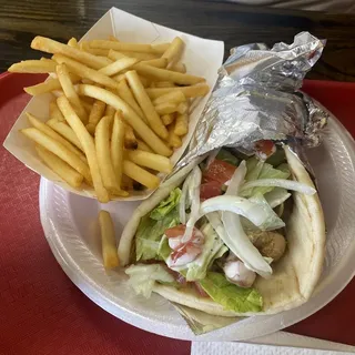 2. Gyros with Soda