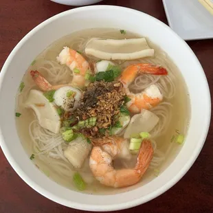 Seafood Noodle Soup