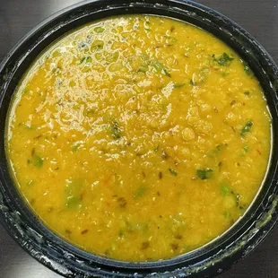 Daal Fry.  Very very tasty.  And a huge portion
