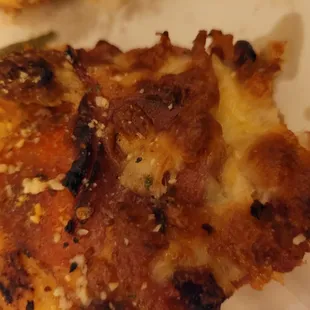 10" Bypass Pizza (Half-Eaten slice pictured) - $13.00