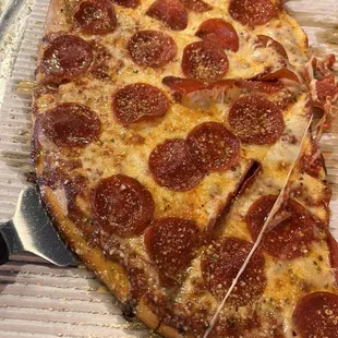 Pepperoni pizza