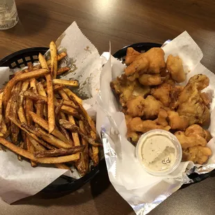 Cajun Fries and Wild Mushrooms