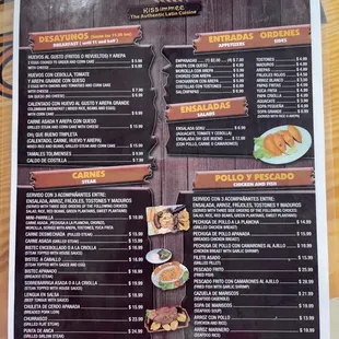 menu, sushi and sashimi