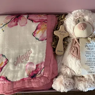 Embroidered Baby blanket