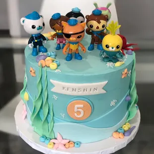 Octonauts cake