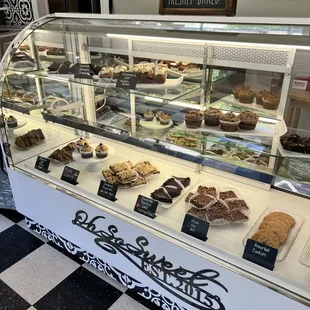 a variety of baked goods