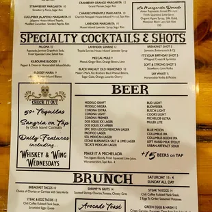 My wife drank their Volstead Traditional Margarita, which is now highly recommended.