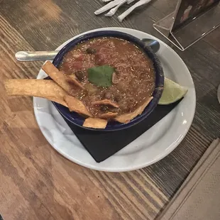 Chicken tortilla soup