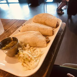 Chicken and chorizo mulitas