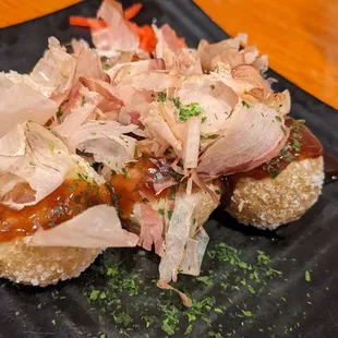 Takoyaki age - deep fried takoyaki ....