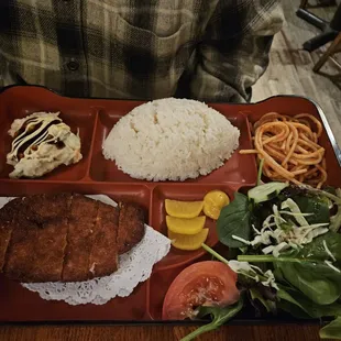 Pork Tonkatsu Bento Box