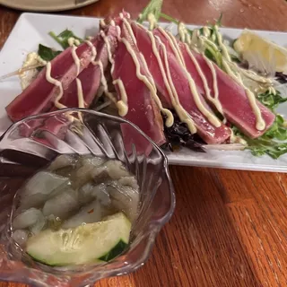 Tuna carpaccio