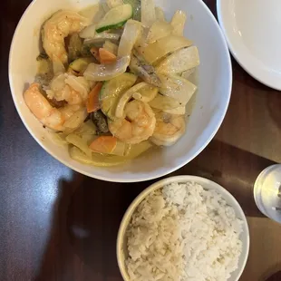 Curry Shrimp