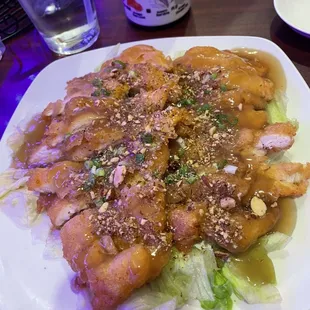 Almond boneless chicken