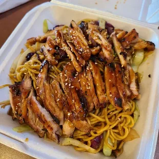 Chicken Yakisoba