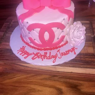 They did an Awesome job with the presentation and the cake taste Great!! Thank you guys