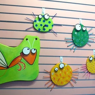Wall art by Becky Watson