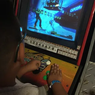 A little street fighter action