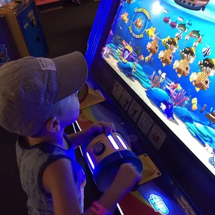 Fishing game is a blast!