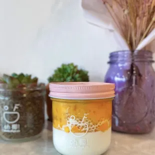 Mango pomelo sago coconut jelly