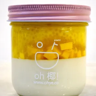 Fresh Mango Pomelo Sago Coconut Jelly