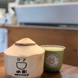 Matcha Coconut Jelly