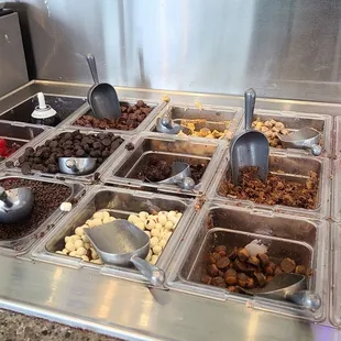 More toppings for froyo