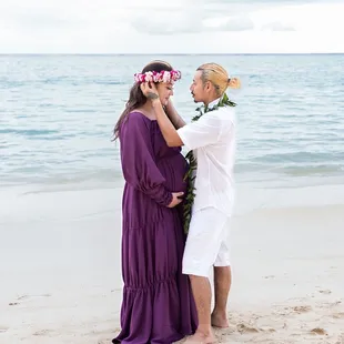 Hubby and I looking normal!!