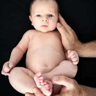 Newborn photo session