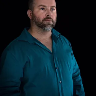 A sample of alla's work with black backdrop.