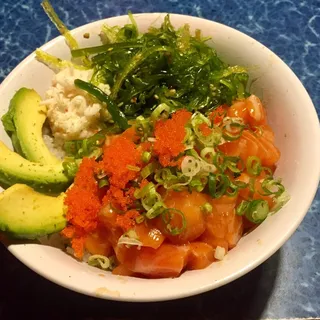 Spicy Salmon Poke Bowl