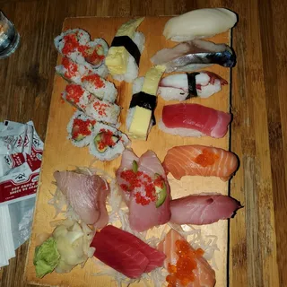 Sushi and Sashimi Combo Plate