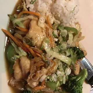 Ginger Chicken Broccoli