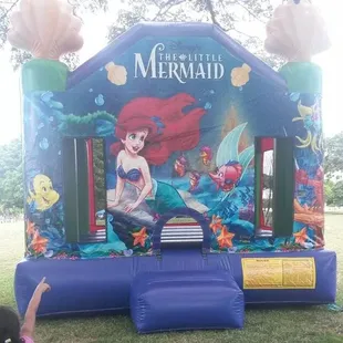 Bouncing castle at magic Island 10/12/14