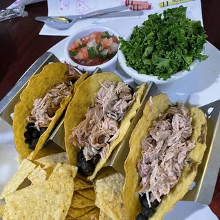 Kalua Chicken Tacos