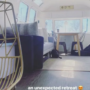 An adorable camper