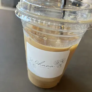 Coconut Caramel Latte
