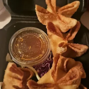 Pineapple Coconut Wontons