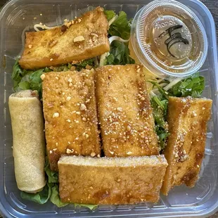 Tofu Spring Bowl