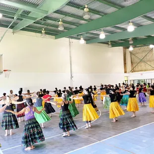 Hawai'i Hula workshops with sister Hālau, given by Lehua Kawaikapuokalani Hewett.