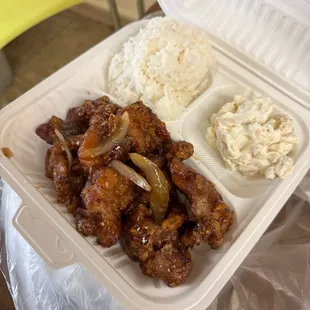 Garlic chicken