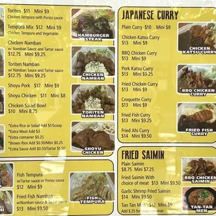 Menu 10.18.2023