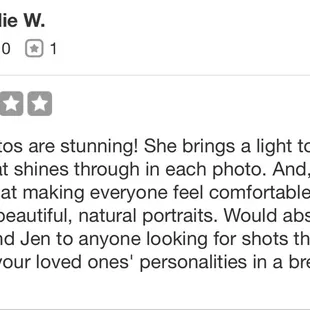 Read the reviews that get filtered by Yelp! Five stars all around!